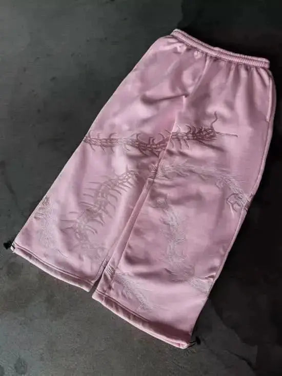GHOUL HOODIE+SWEATS (PINK) - pholoh