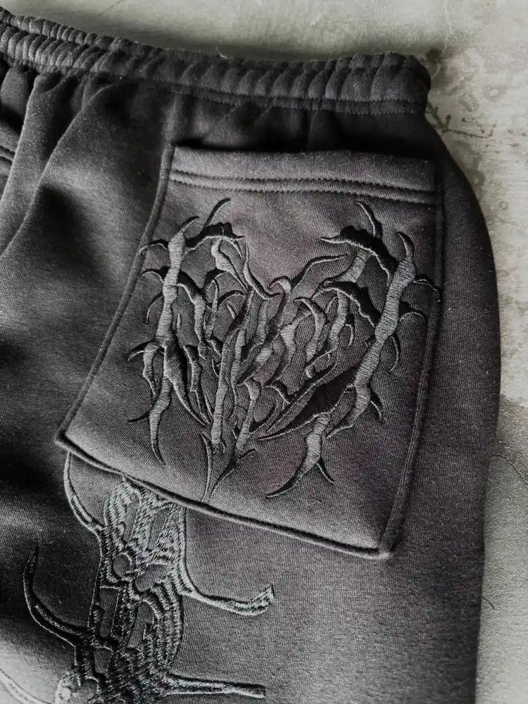 “Ghoul” Sweats (Black) pholoh