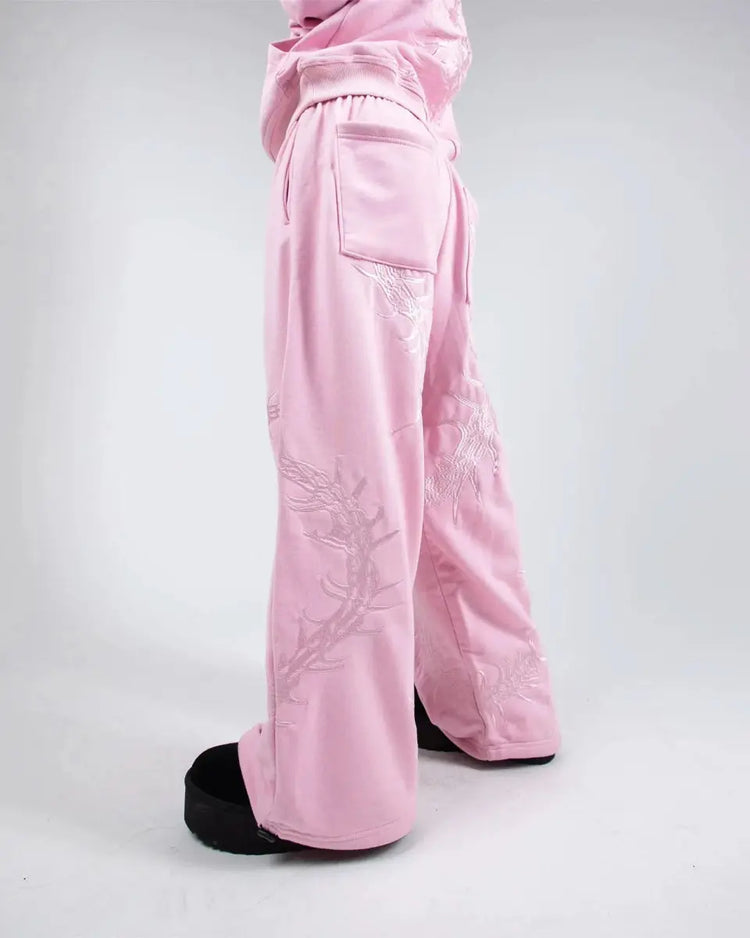 “Ghoul” Sweats (Light Pink) - pholoh