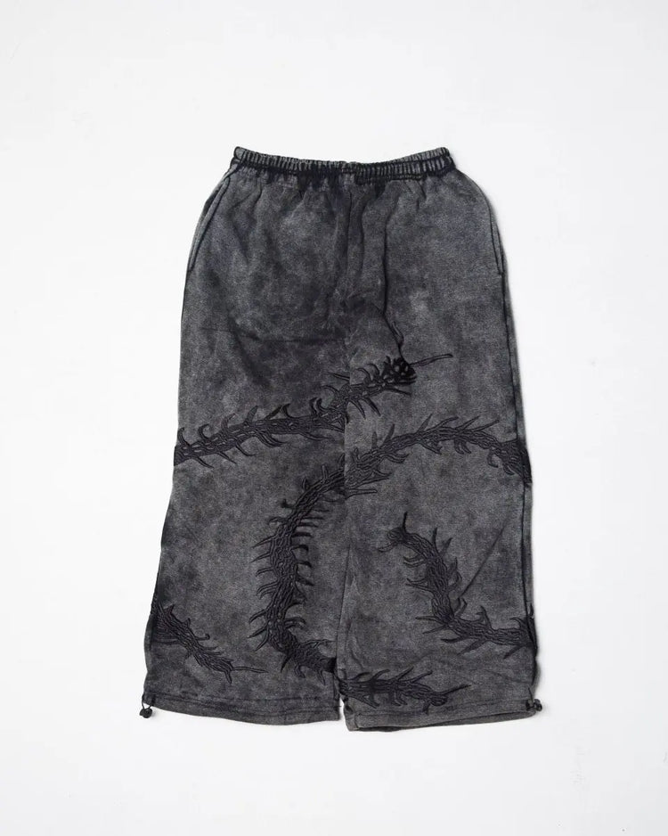 “Ghoul” Sweats (Washed Black) - pholoh