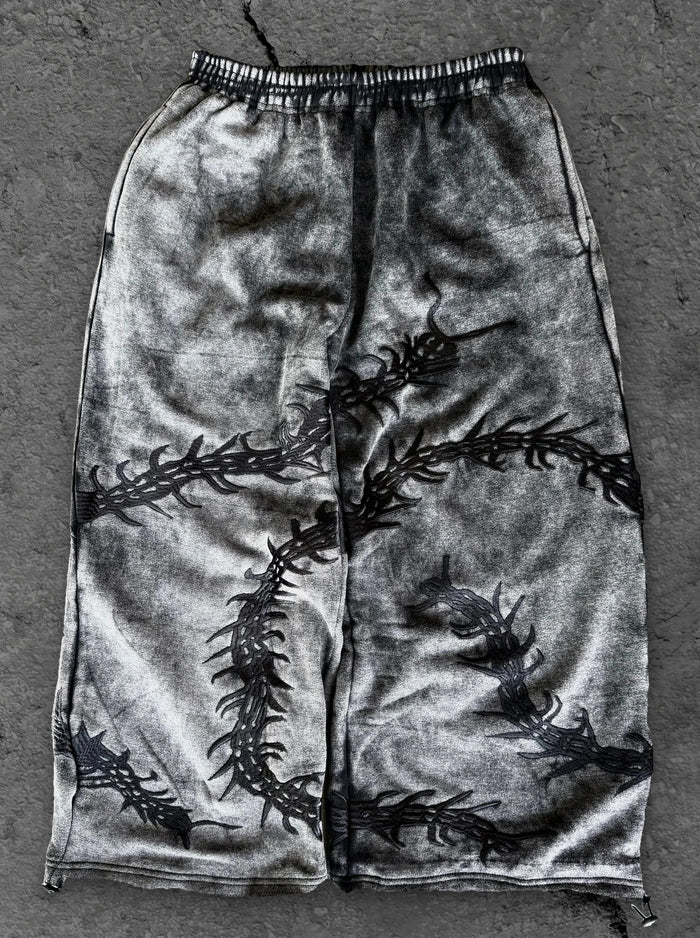 “Ghoul” Sweats (Washed Black)