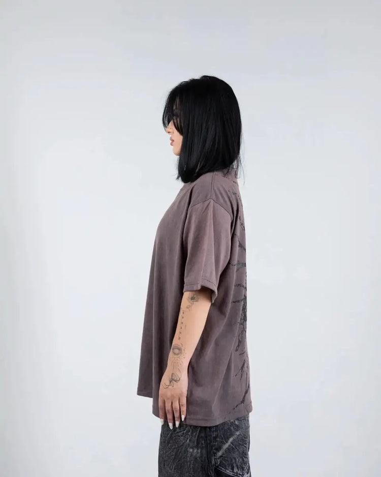 "Ghoul" T-Shirt (Dark Grey) - pholoh
