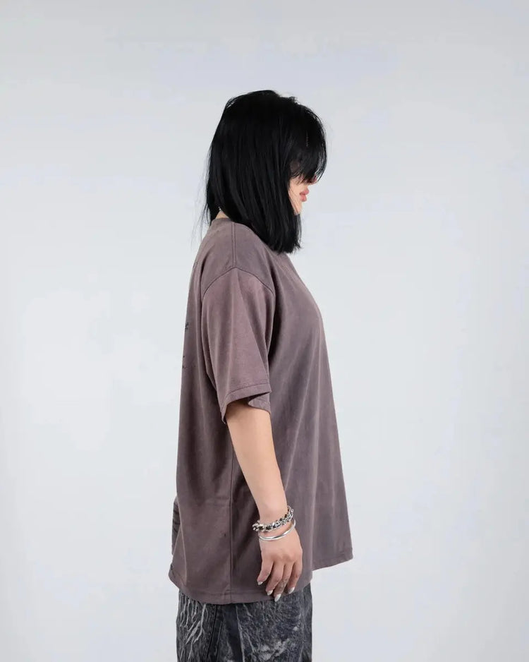 "Ghoul" T-Shirt (Dark Grey) - pholoh