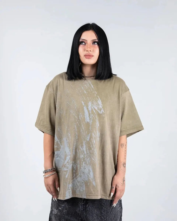 "Ghoul" T-shirt (Sand) - pholoh