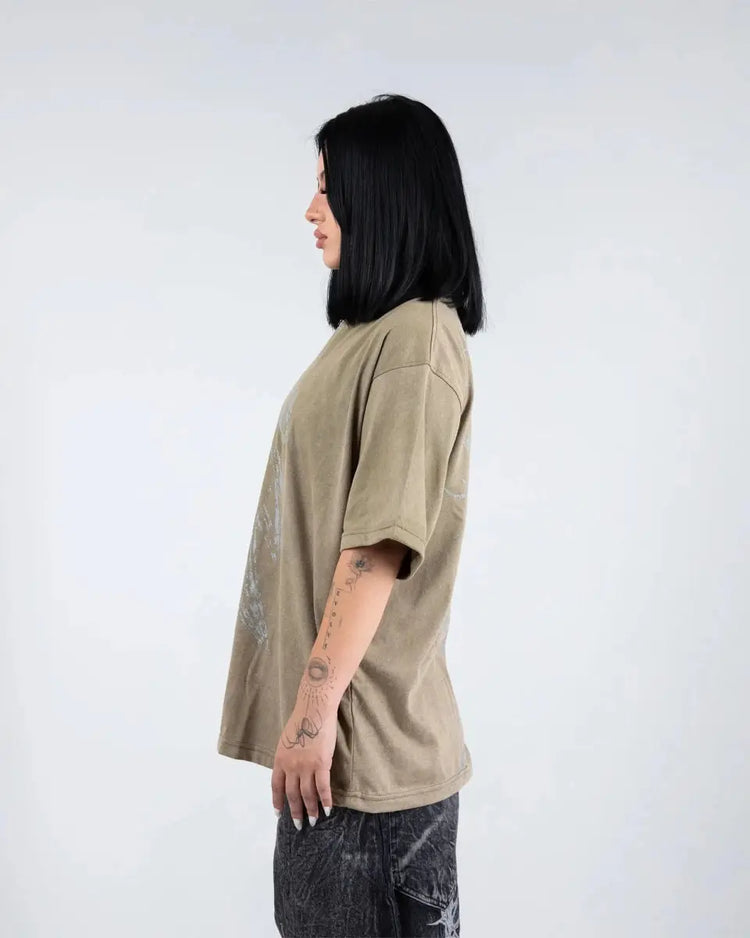 "Ghoul" T-shirt (Sand) - pholoh
