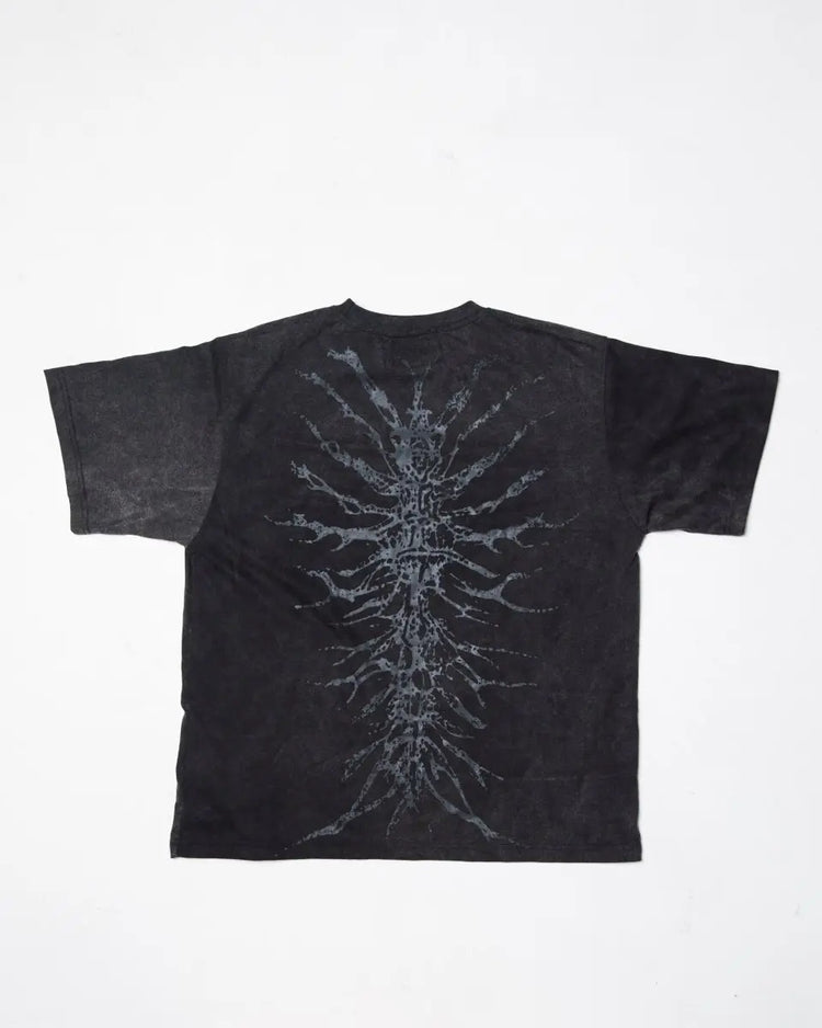 "Ghoul" T-Shirt (Washed Black) - pholoh