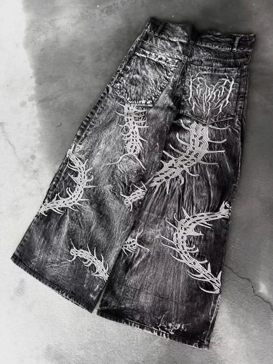 GHOUL JEANS+SWEATSHIRT
