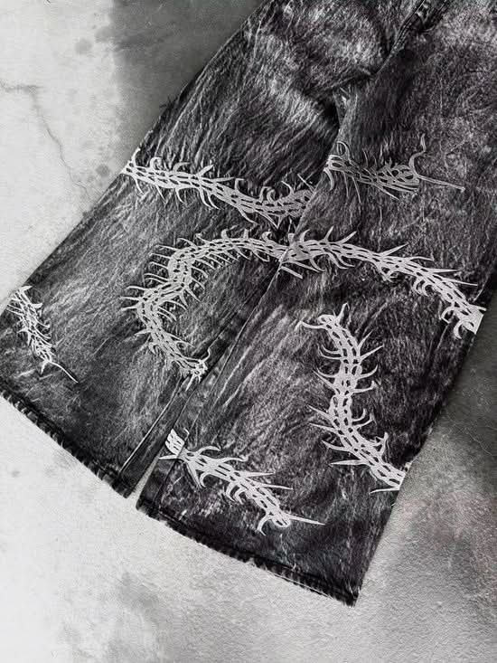 GHOUL JEANS+SWEATSHIRT