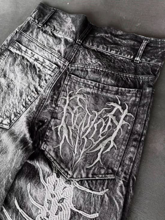GHOUL JEANS+SWEATSHIRT