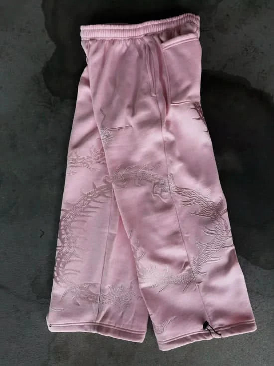 GHOUL HOODIE+SWEATS (PINK)