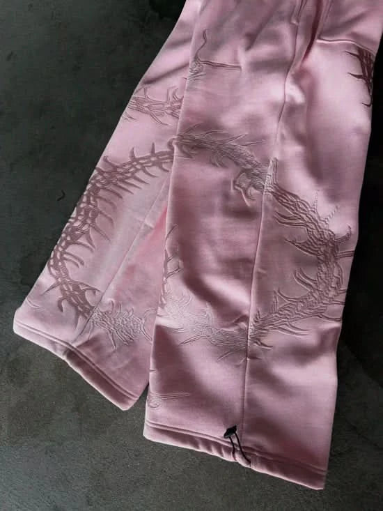 GHOUL HOODIE+SWEATS (PINK)