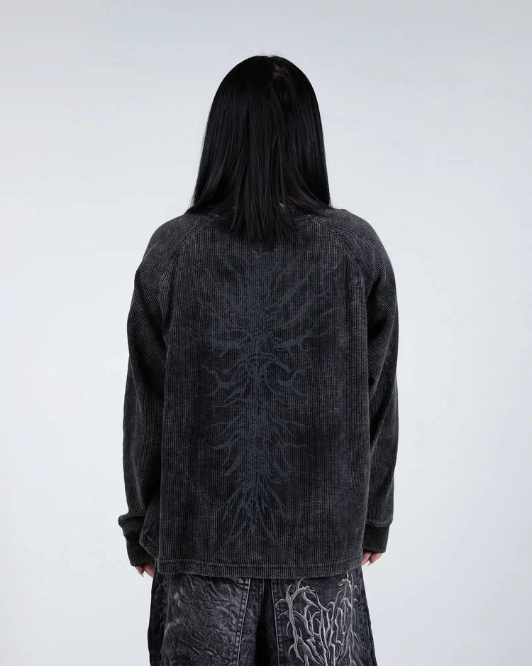 "Ghoul' Long-Sleeve (Grey)