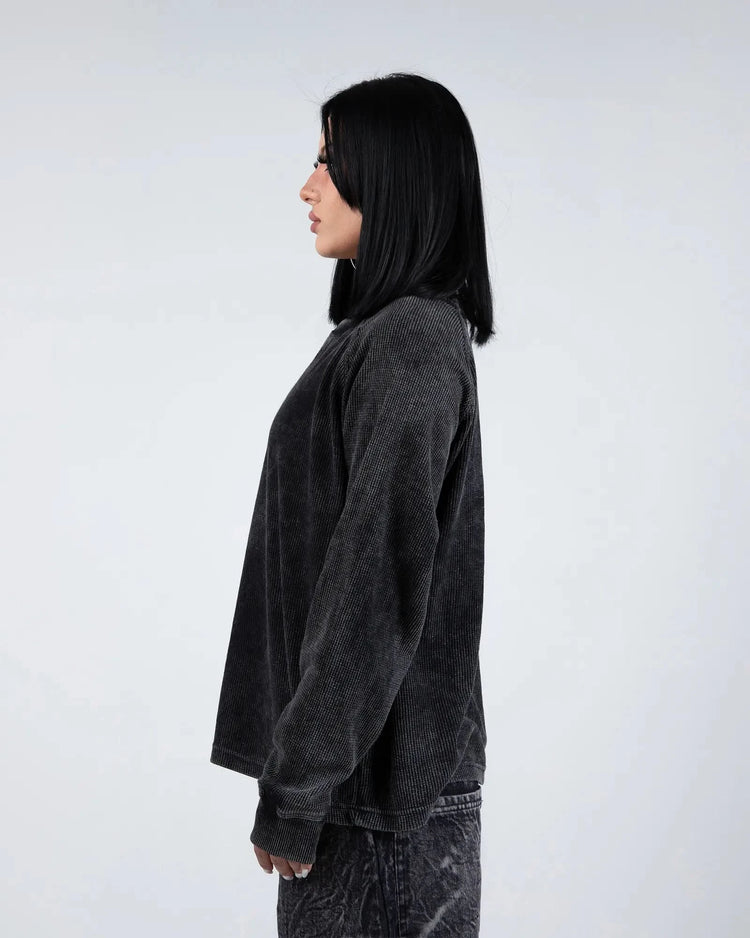 "Ghoul' Long-Sleeve (Grey)