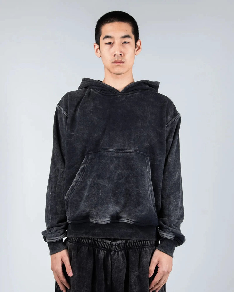 “Ghoul” HOODIE (Washed Black)