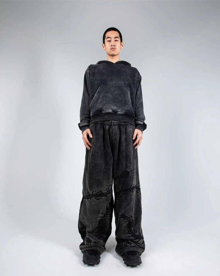 “Ghoul” Sweats (Washed Black)