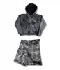 HALF A MIL ZIP BLACK+GHOUL JORTS