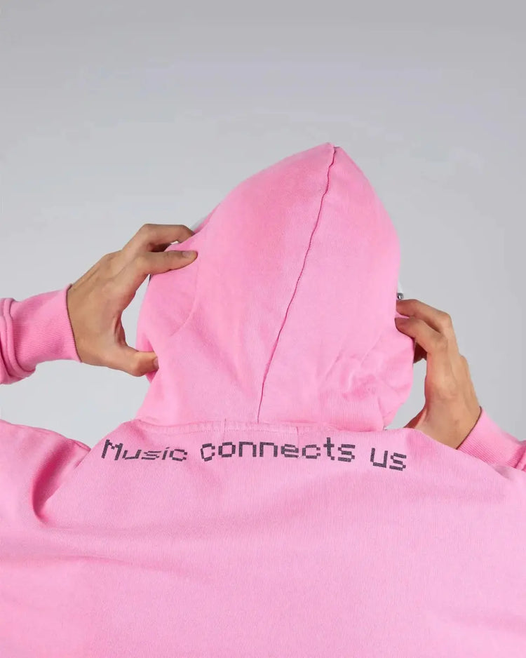 “Music Connects Us” v2 Zip (Pink) - pholoh