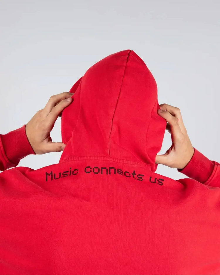 “Music Connects Us” v2 Zip (Red) - pholoh