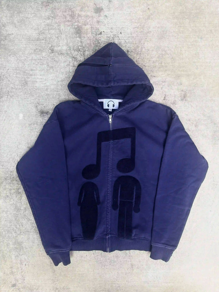 “Music Connects Us” v2 Zip (Purple)
