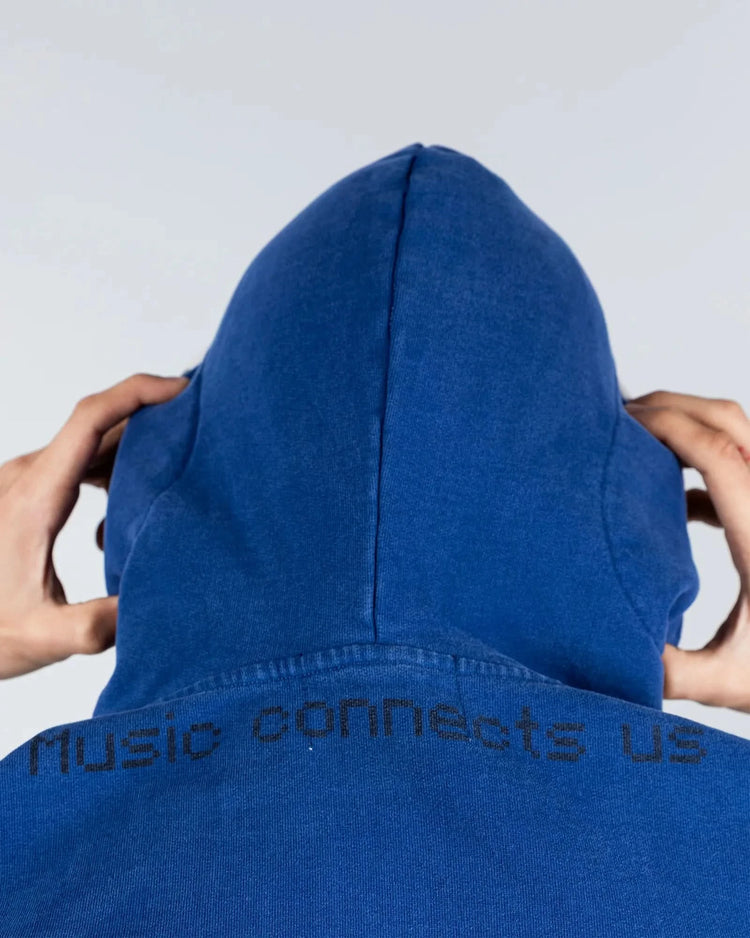 “Music Connects Us” v2 Zip (Blue)