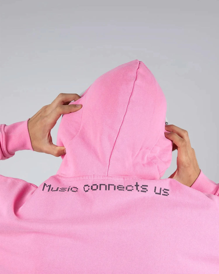 “Music Connects Us” v2 Zip (Pink)