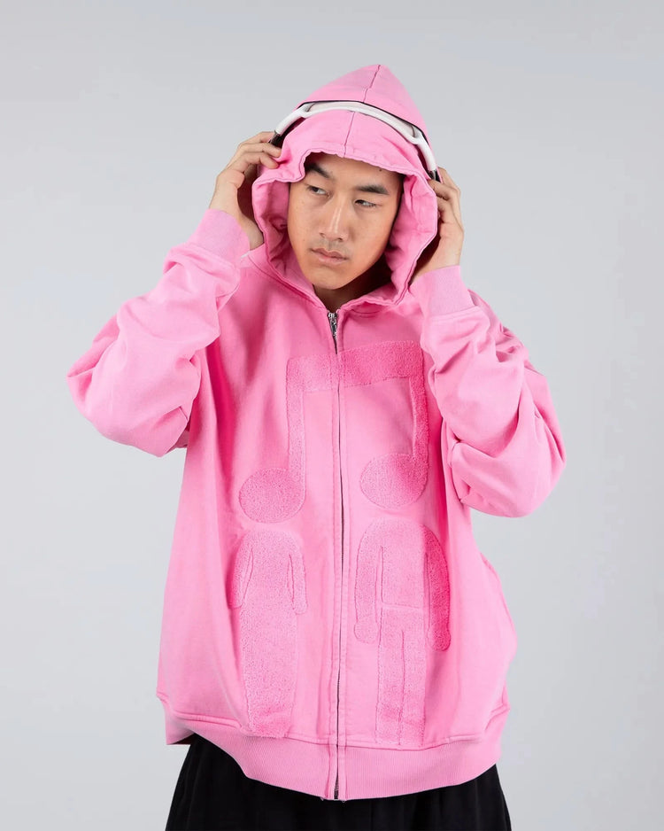 “Music Connects Us” v2 Zip (Pink)