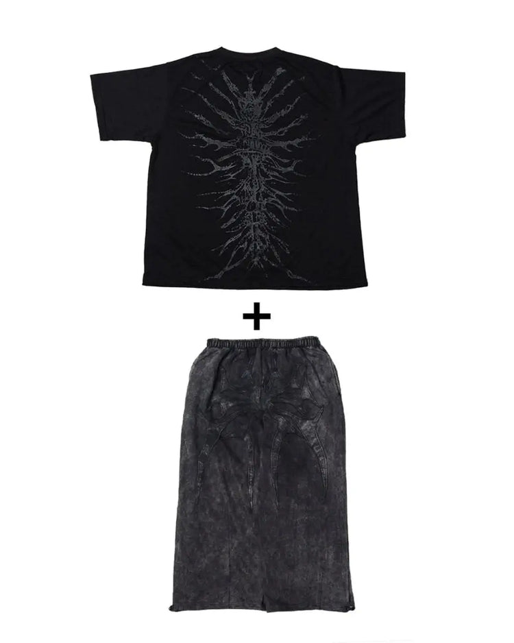 PHANTOM TROUPE SWEATS+GHOUL ONYX TEE - pholoh