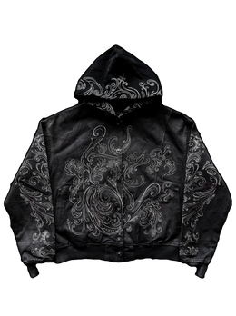 "Blood" Button Jacket