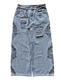 “Löded Diper” Jeans (Grey)