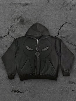 “Soul Eater” Zip-Up (Stone)