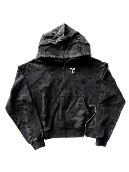 “Warchestra” Zip-Up (Black)