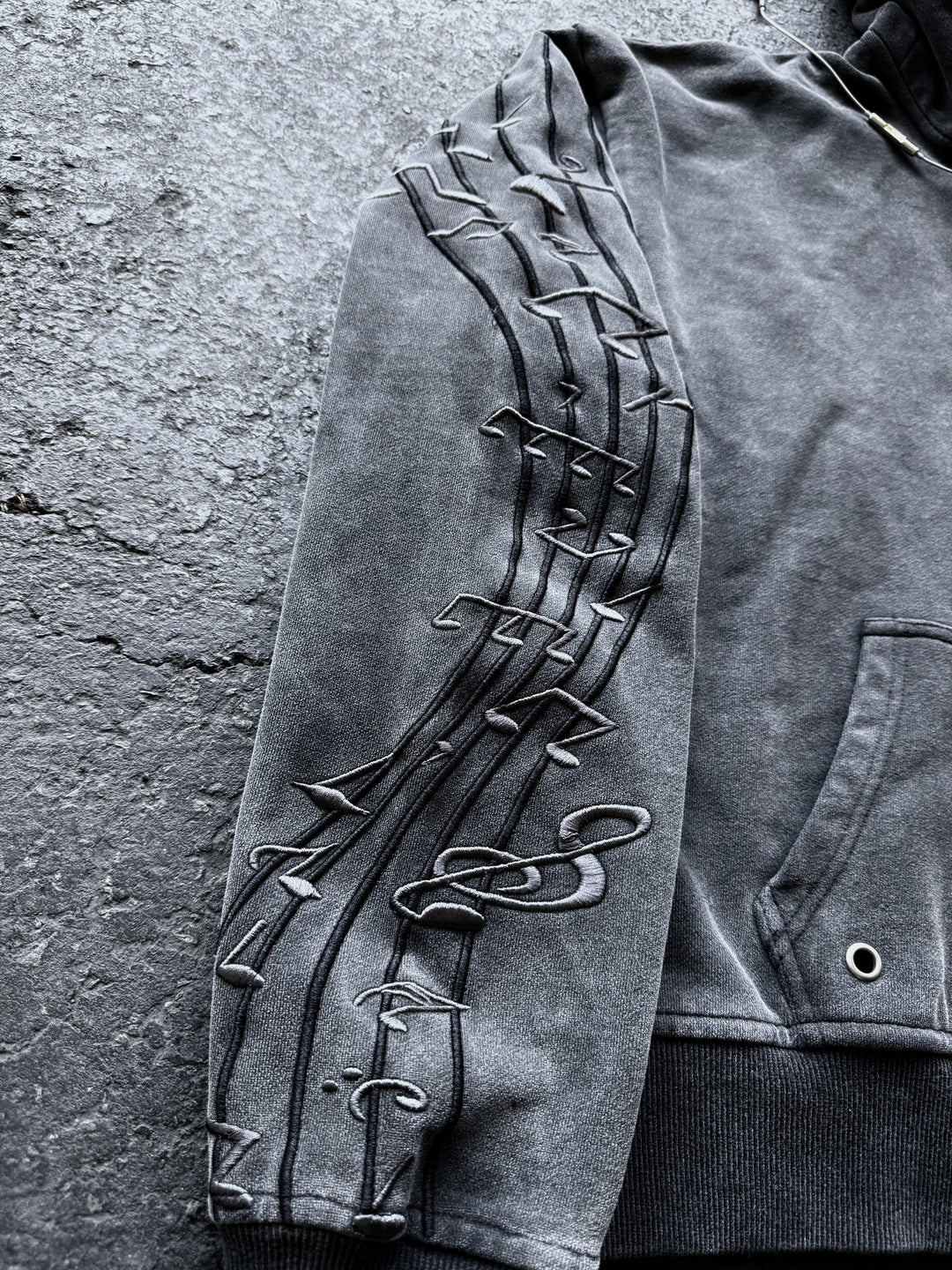 “808” Zip (Stone)