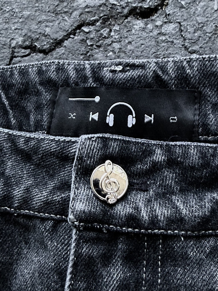 “Löded Diper” Jeans (Stone)