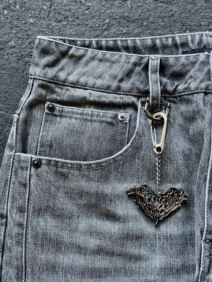 “Tone” Flared Jeans (Grey)