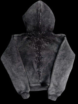 "Half a Million" Embroidered Hoodie (Black)