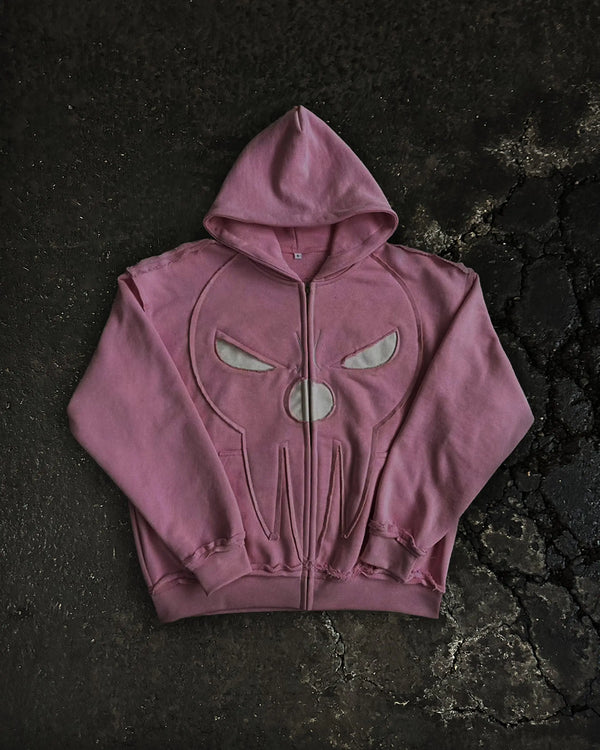 
    
      “Soul Eater” Zip-Up (Light Pink) pholoh
    
