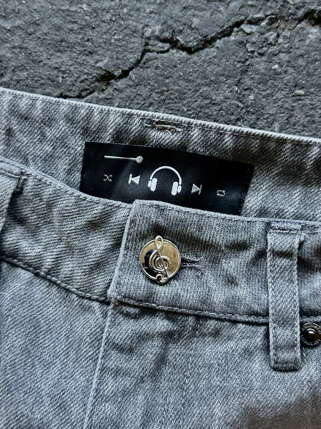 “Löded Diper” Jeans (Grey)