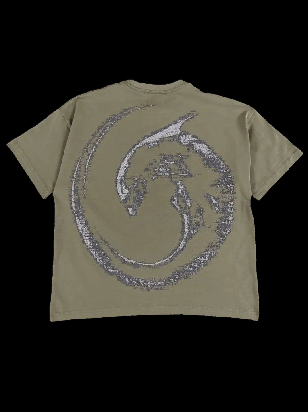 “2-Alien” T-Shirt (Mint) — on black