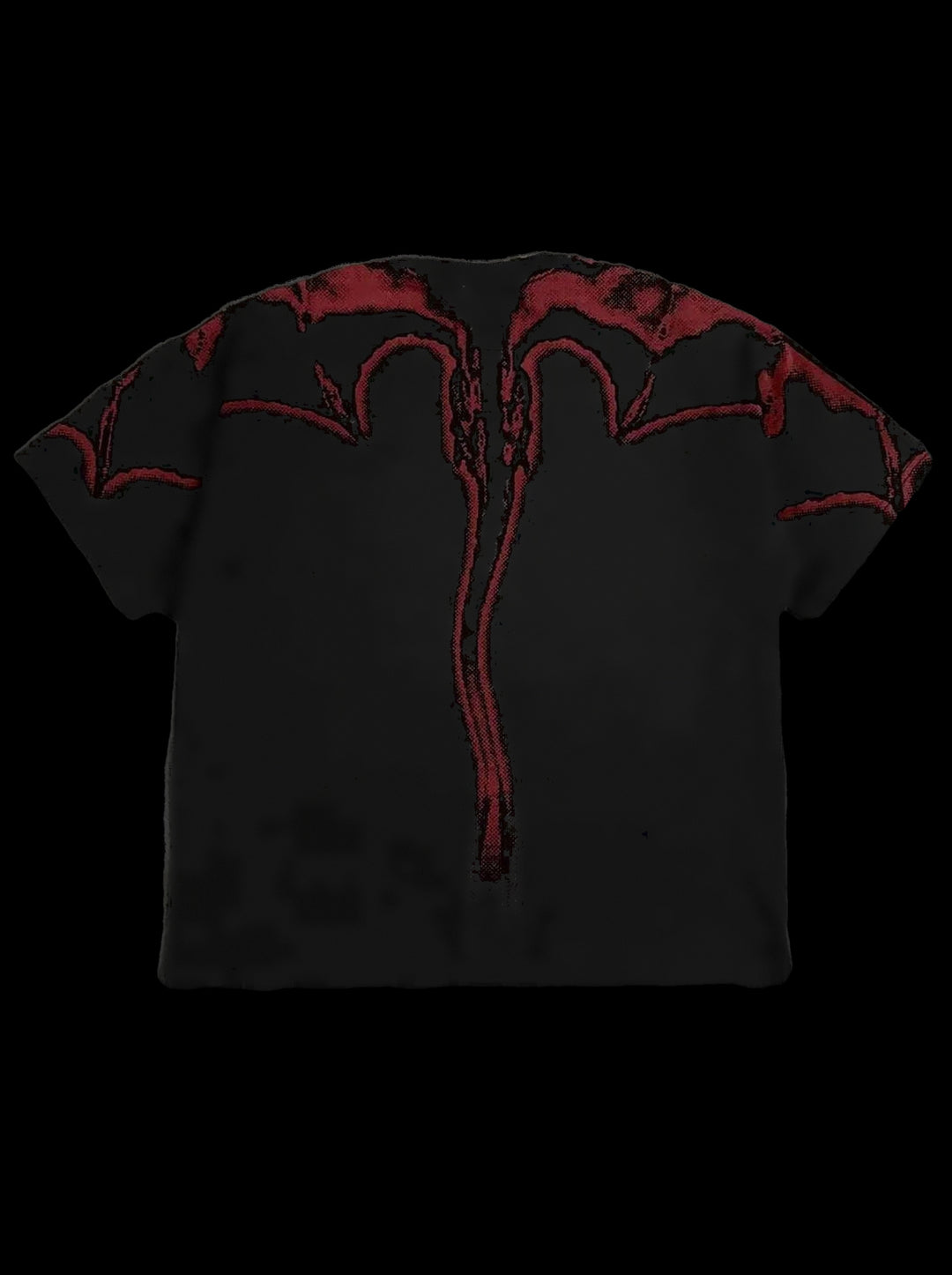 “Dragon” T-Shirt (Black) — on black