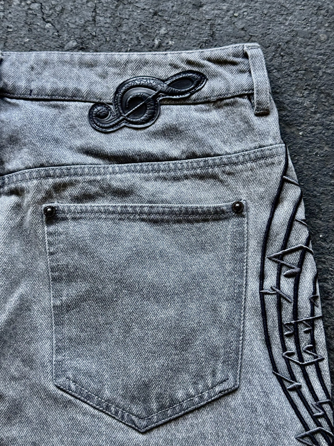 “Löded Diper” Jeans (Grey)