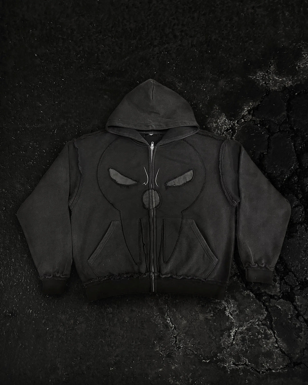 “Soul Eater” Zip-Up (Stone) pholoh
