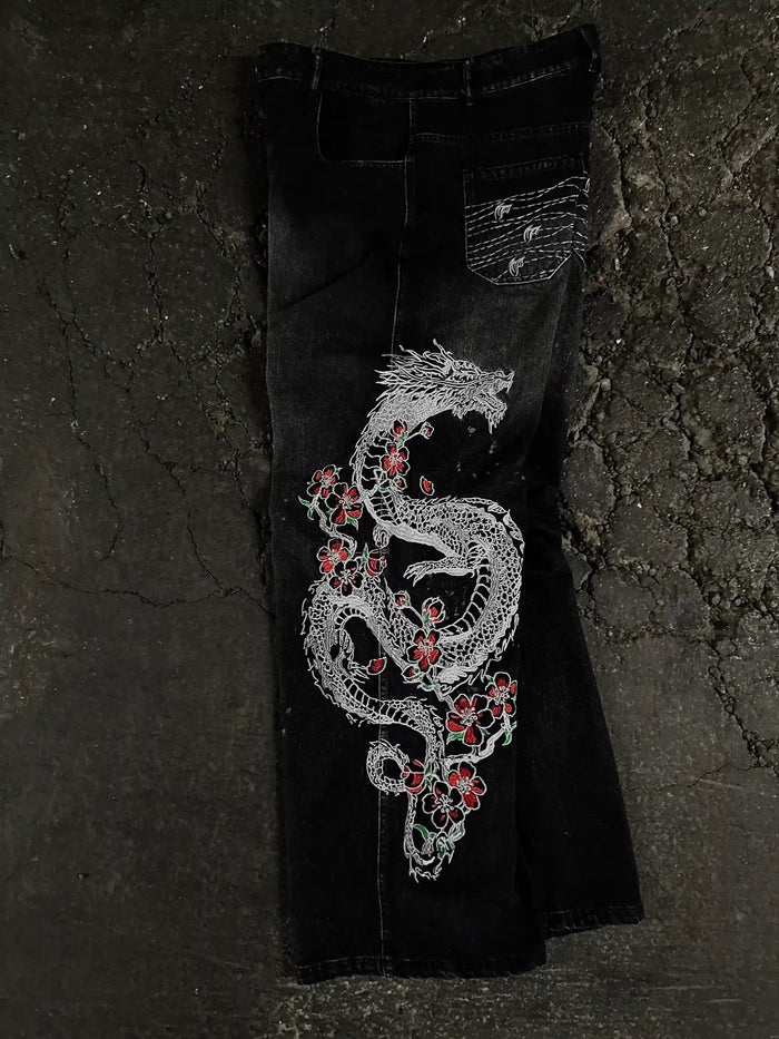 "Dragon" Jeans (Black)