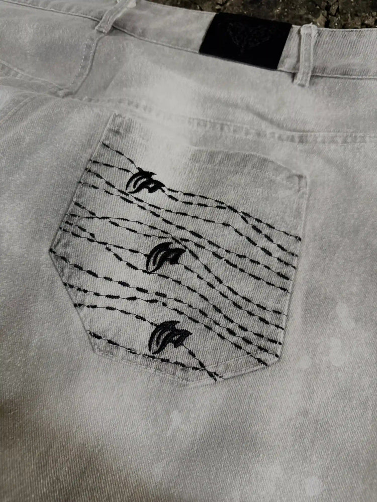 "Dragon" Jeans (White) pholoh