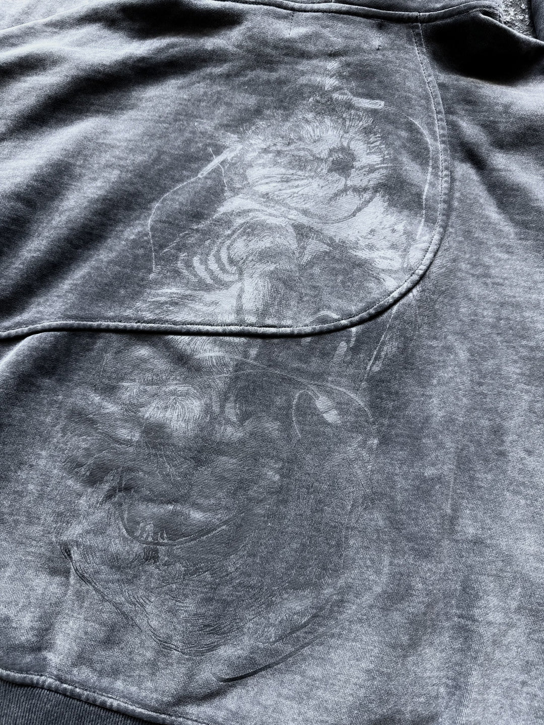 “Aux” Fur-Zip (Stone)
