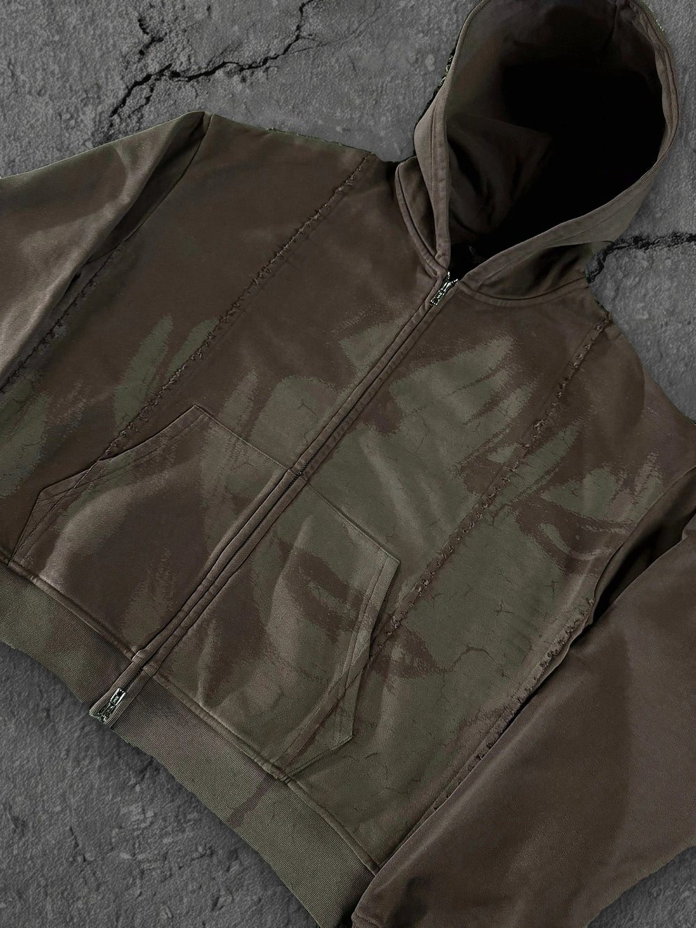 1400 brown face zip