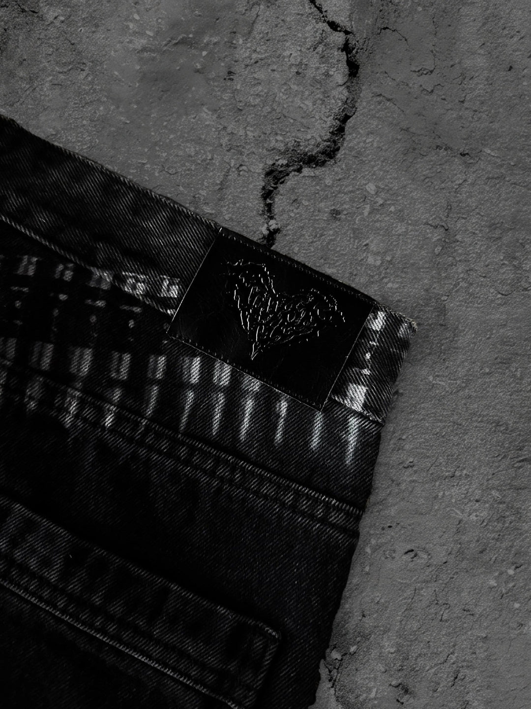 1400 bullet jeans black