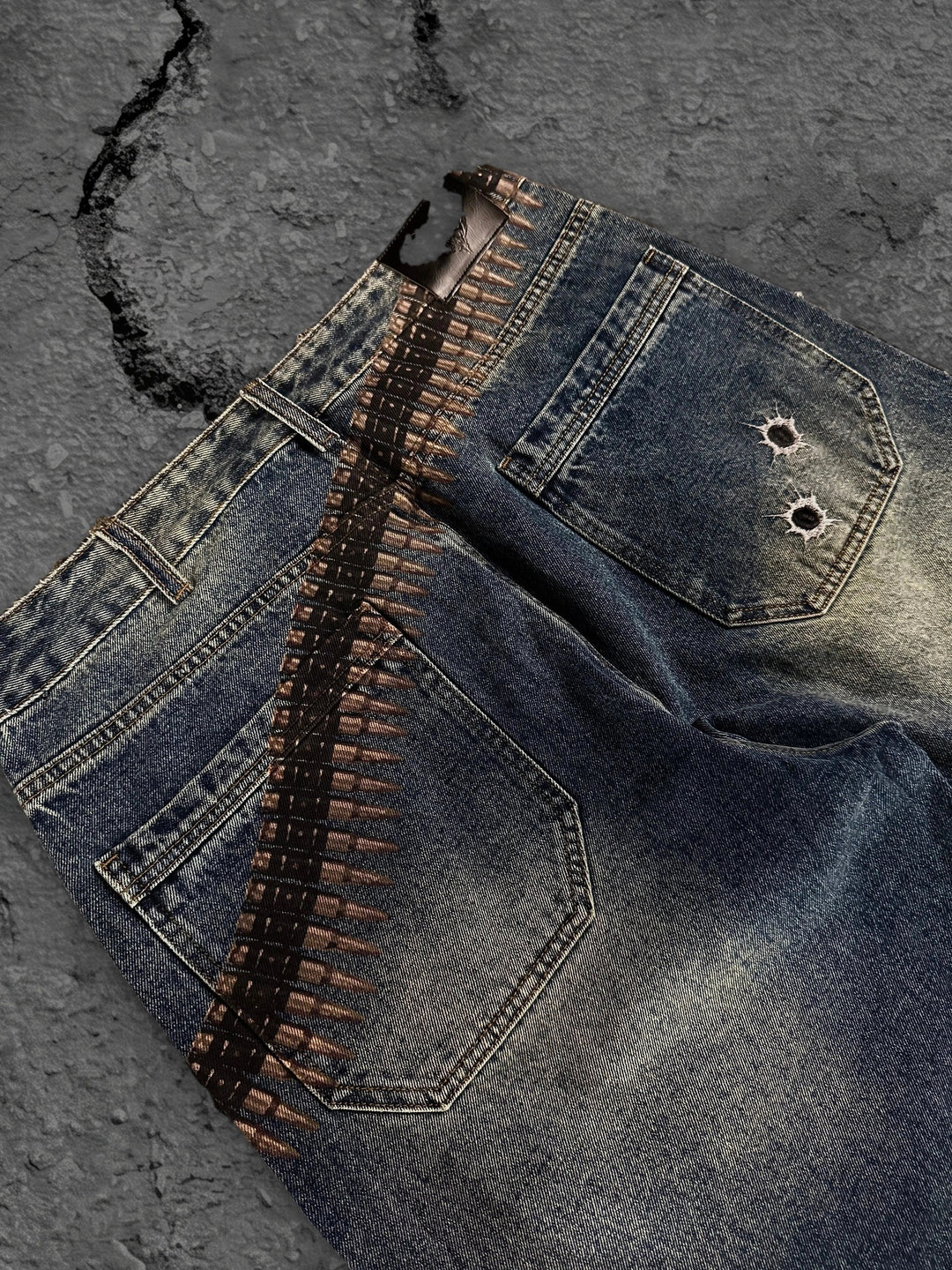 1400 bullet jeans blue