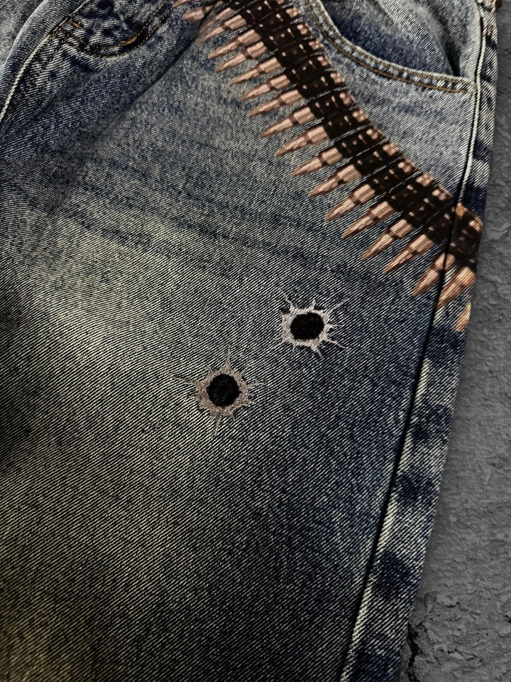 1400 bullet jeans blue