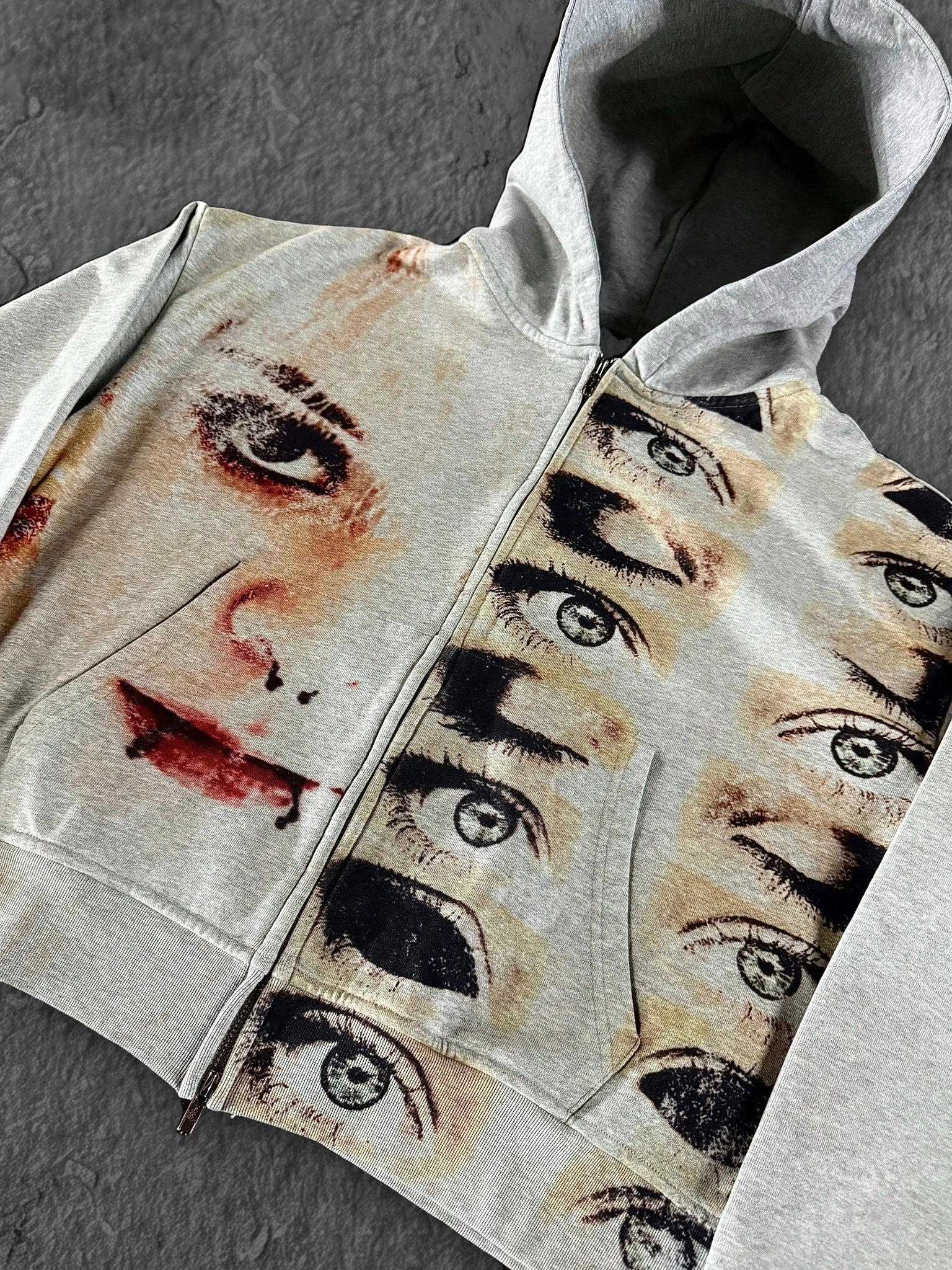 SABLE HILLS EYE ZIP HOODIE パーカー 4D Blonde” Zip-Up – pholoh