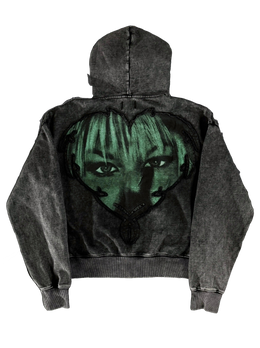 “Neon Love” Zip-Up